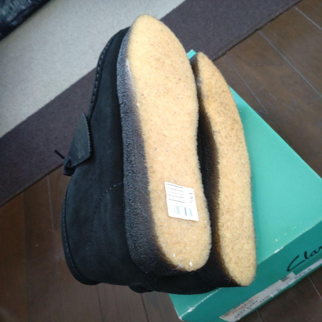 新品 CLARKS クラークス Wallabee メンズ ワラビー ブラック
