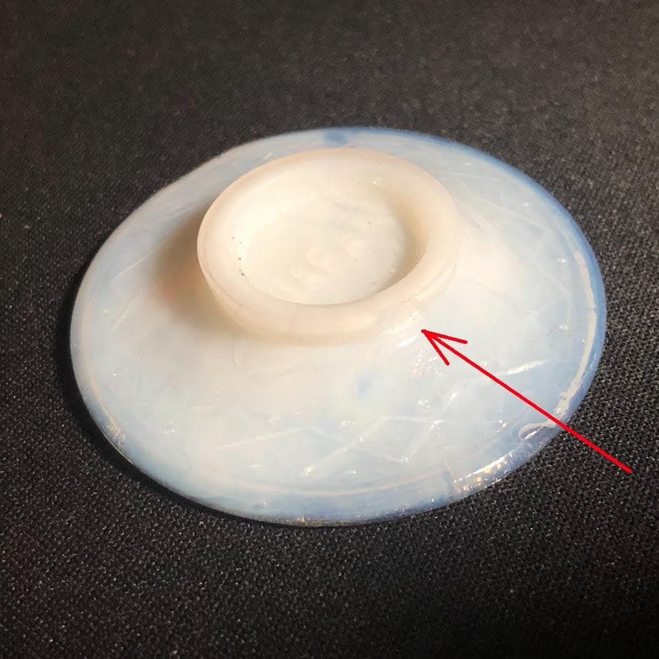 ままごと ティーセット 乳白 ガラス 玩具 検）ペロペロ 金平糖 おはじき 戦前