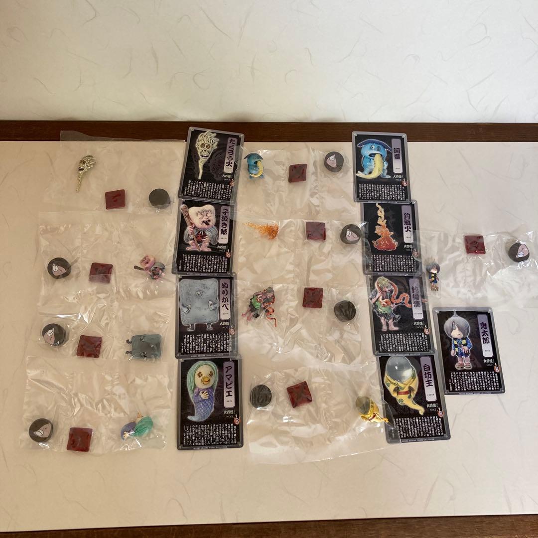 水木しげる妖怪フィギュア大百怪 怪帰録 9種 フルカラー