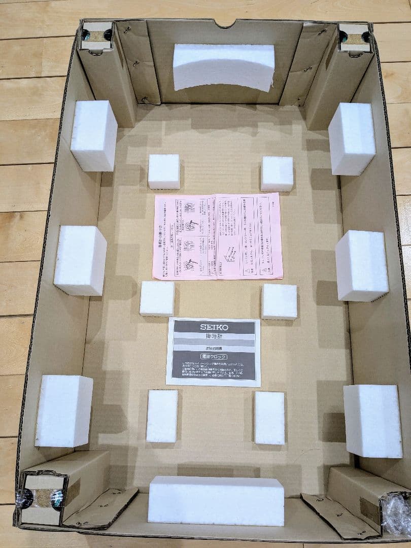 新品SEIKOからくり時計RE556B