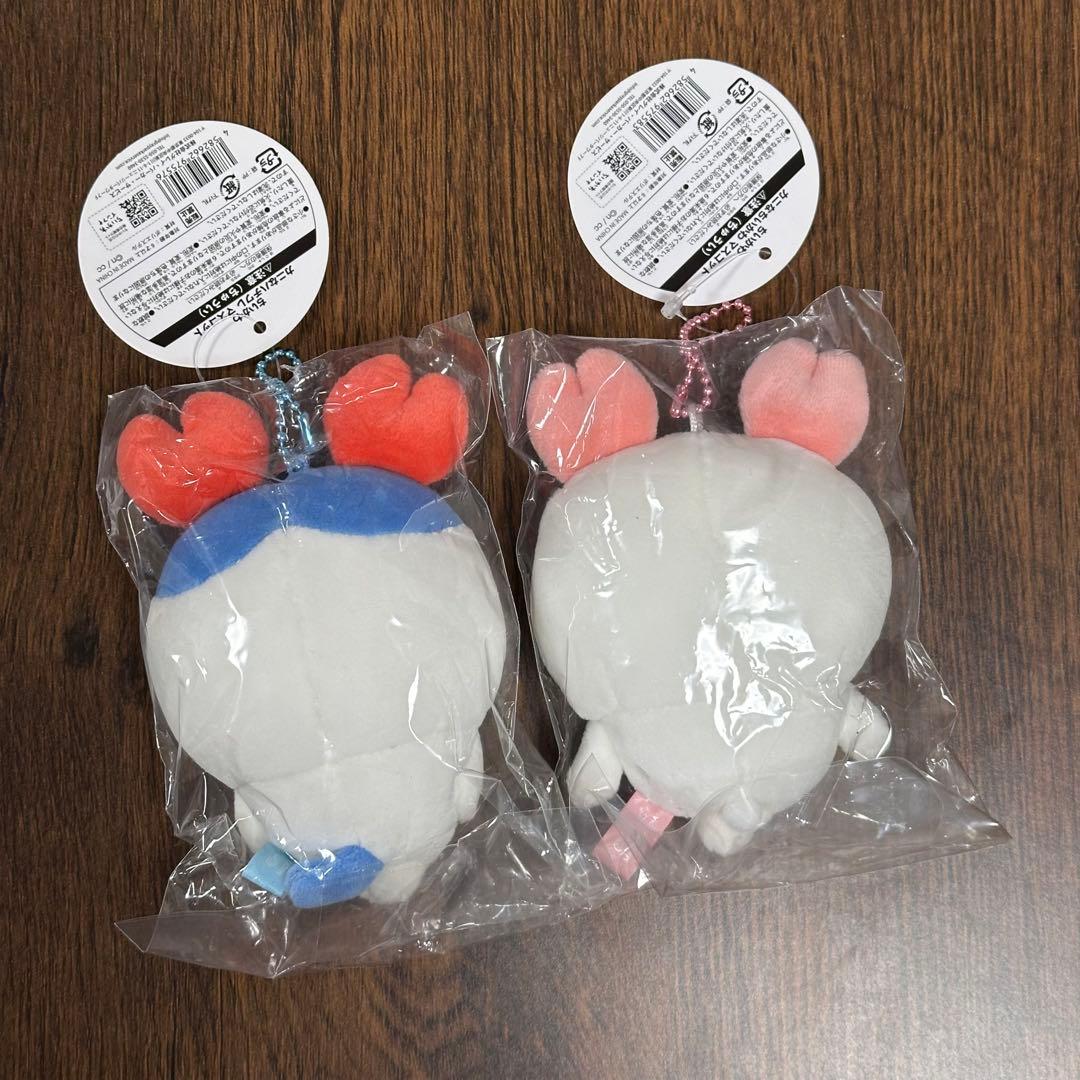 カニなちいかわマスコット　2点セット　ちいかわ　ハチワレ