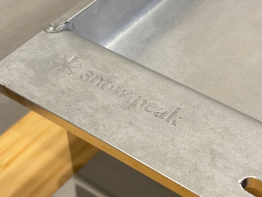 スノーピーク オタフクソース ステンレスお好み焼鉄板 GR-055-OTF