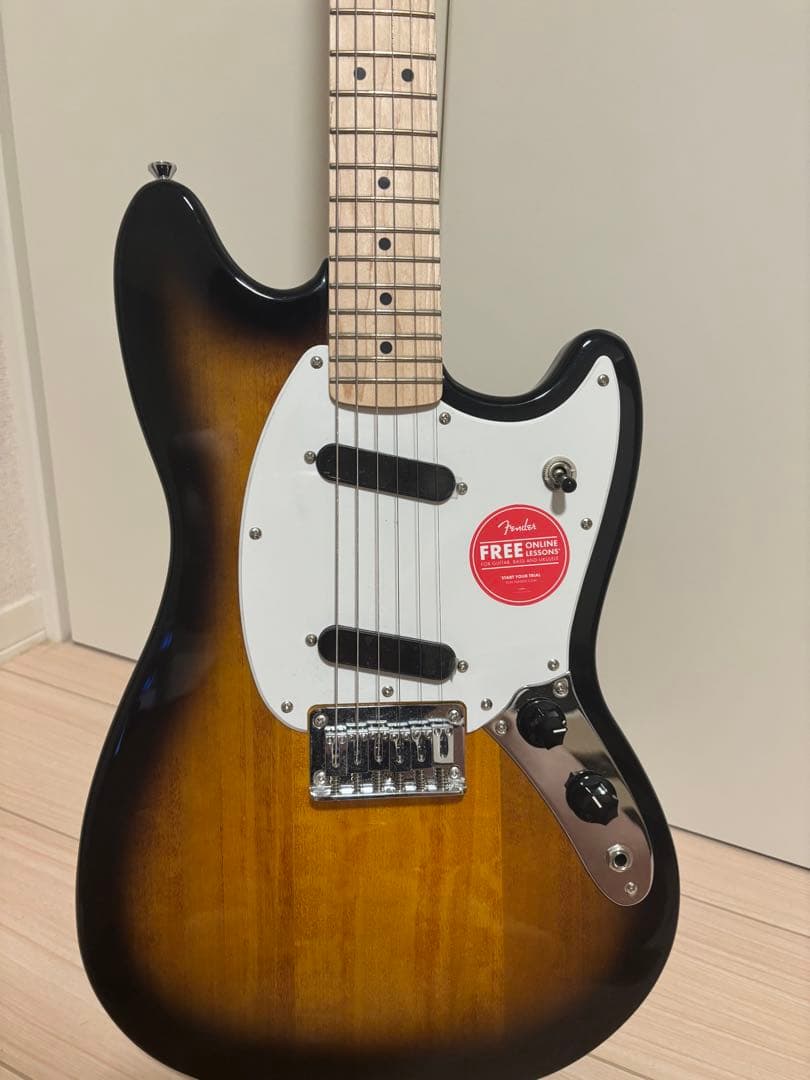 Fender Mustang エレキギター サンバースト ギターケース