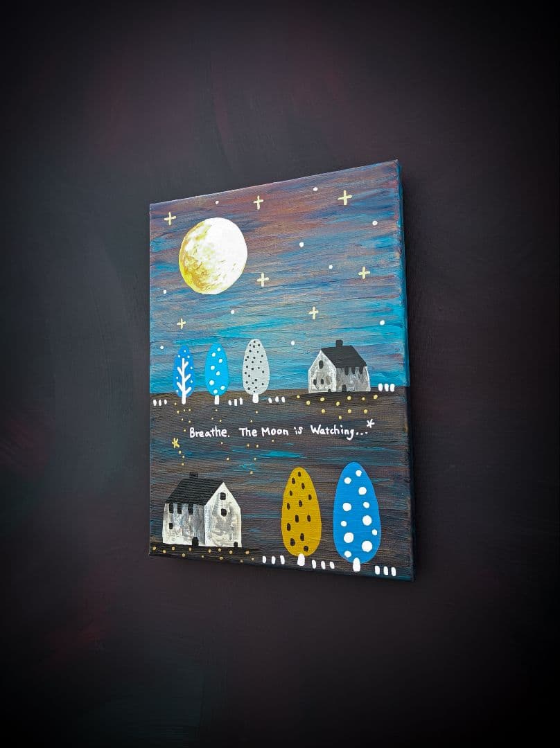 ✿月野乃亜 Unique F4／333×242mm 現代アート 2025