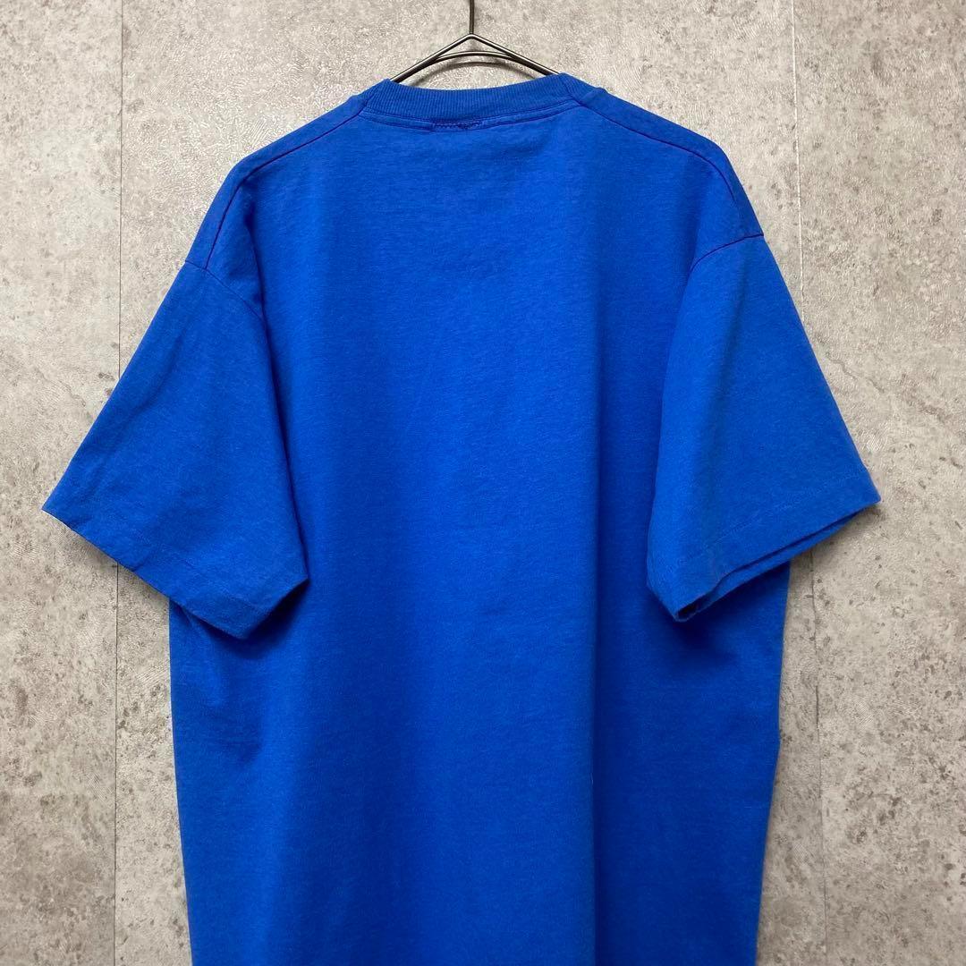 【レア☆USA製90s】ルーニーテューンズTシャツ ブルー メンズL