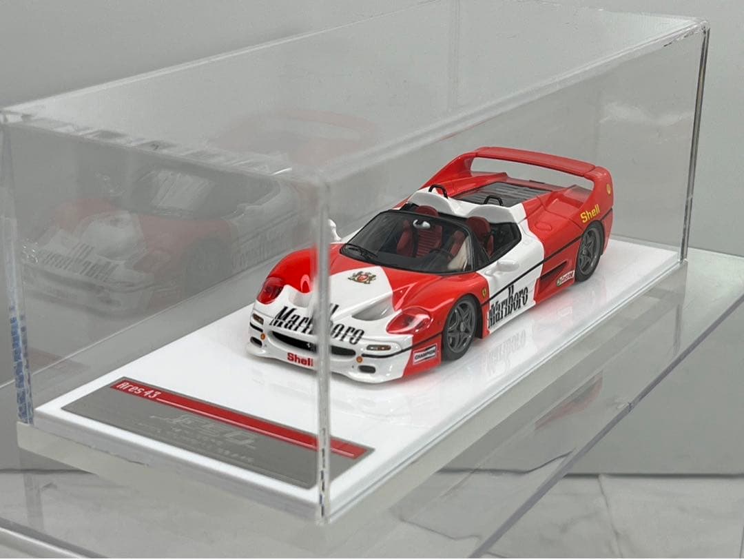 ミニカー SCMMOdeL1/43FerrariF50BarchettaGTMarboro