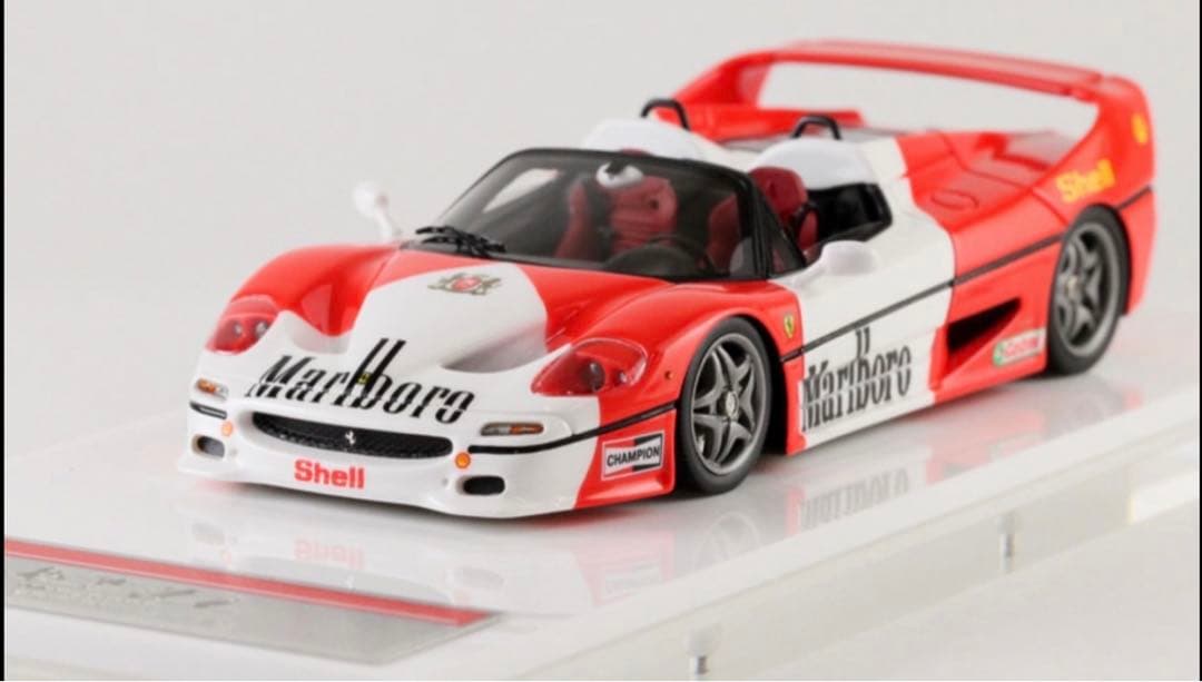 ミニカー SCMMOdeL1/43FerrariF50BarchettaGTMarboro