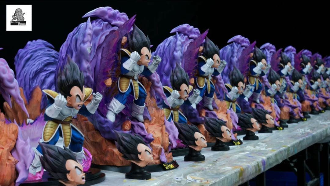 ドラゴンボール ベジータ ガレキ ガレージキット スタチュー X④⑨