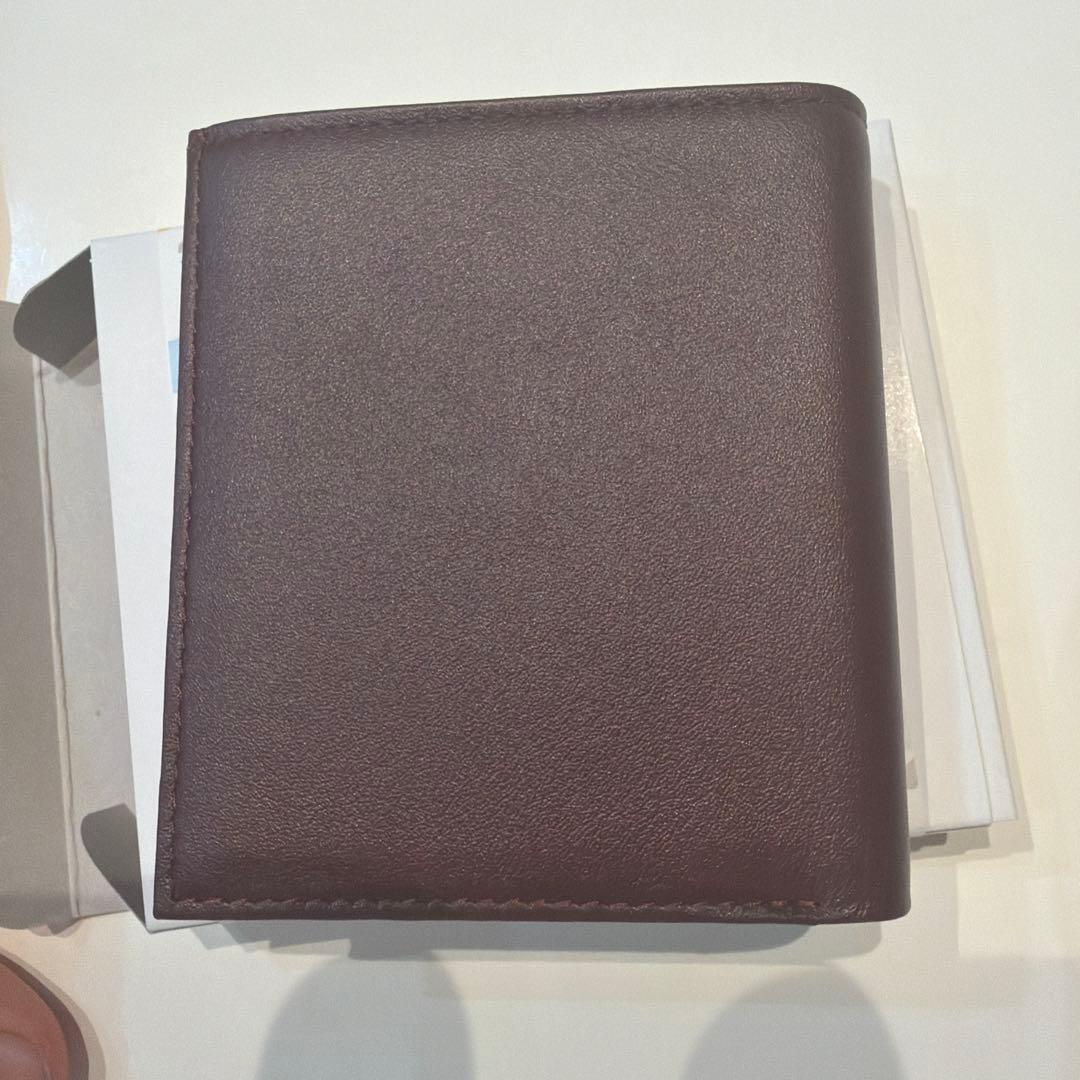 s*y様 皇居 特製二つ折り財布　ブラウン　茶　本革　新品未使用