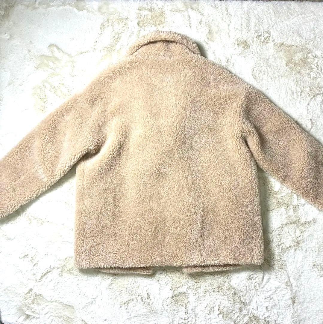 美品✨GINY ジニー SCGINYボアチェスターコート ボアコート　ベージュ