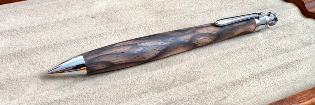 工房楔 黒柿孔雀杢 ペンシル楔 シャープペンシル ほぼ新品