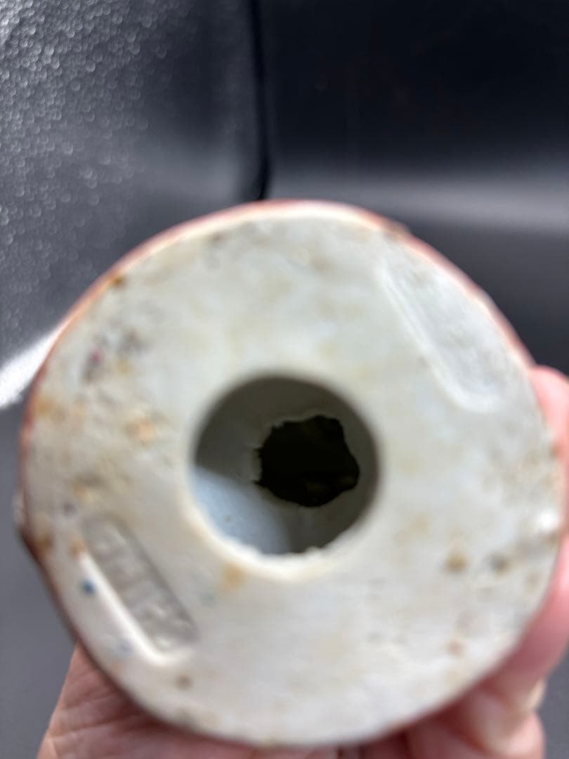 中国美術 古玩 色絵陶人形 陶器人形 高さ約20cm 置物 オブジェ 古董品