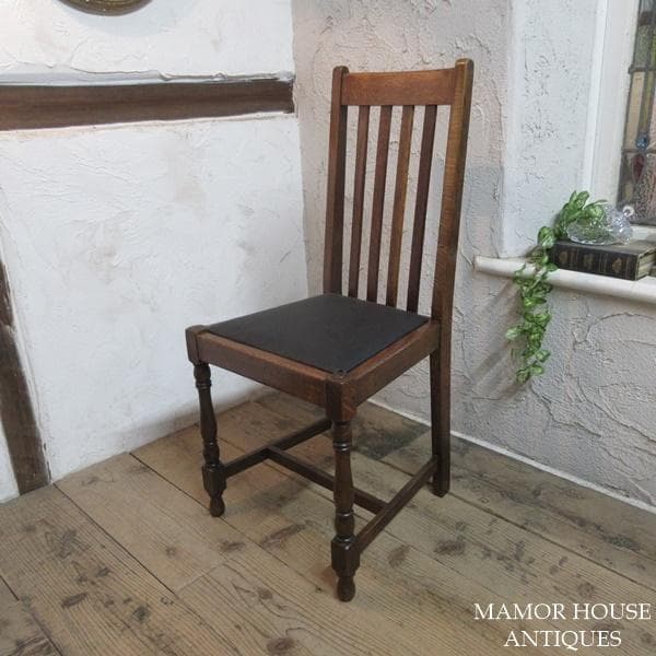 イギリス アンティーク 家具 ダイニングチェア 椅子 イス 英国 4941d