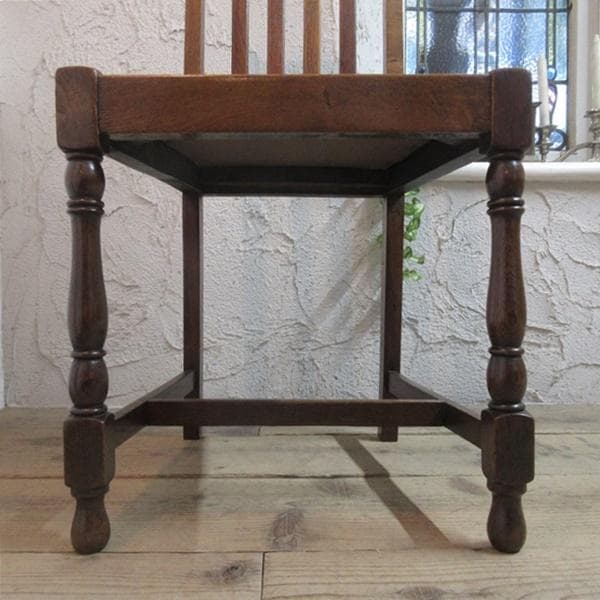 イギリス アンティーク 家具 ダイニングチェア 椅子 イス 英国 4941d