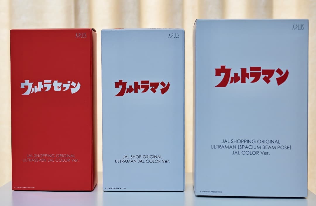 ウルトラマン・ウルトラセブン JAL SHOP COLOR Ver.３体一括売り