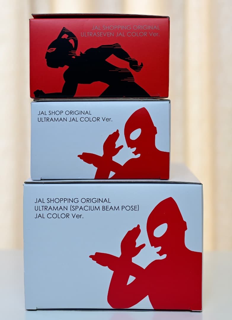 ウルトラマン・ウルトラセブン JAL SHOP COLOR Ver.３体一括売り