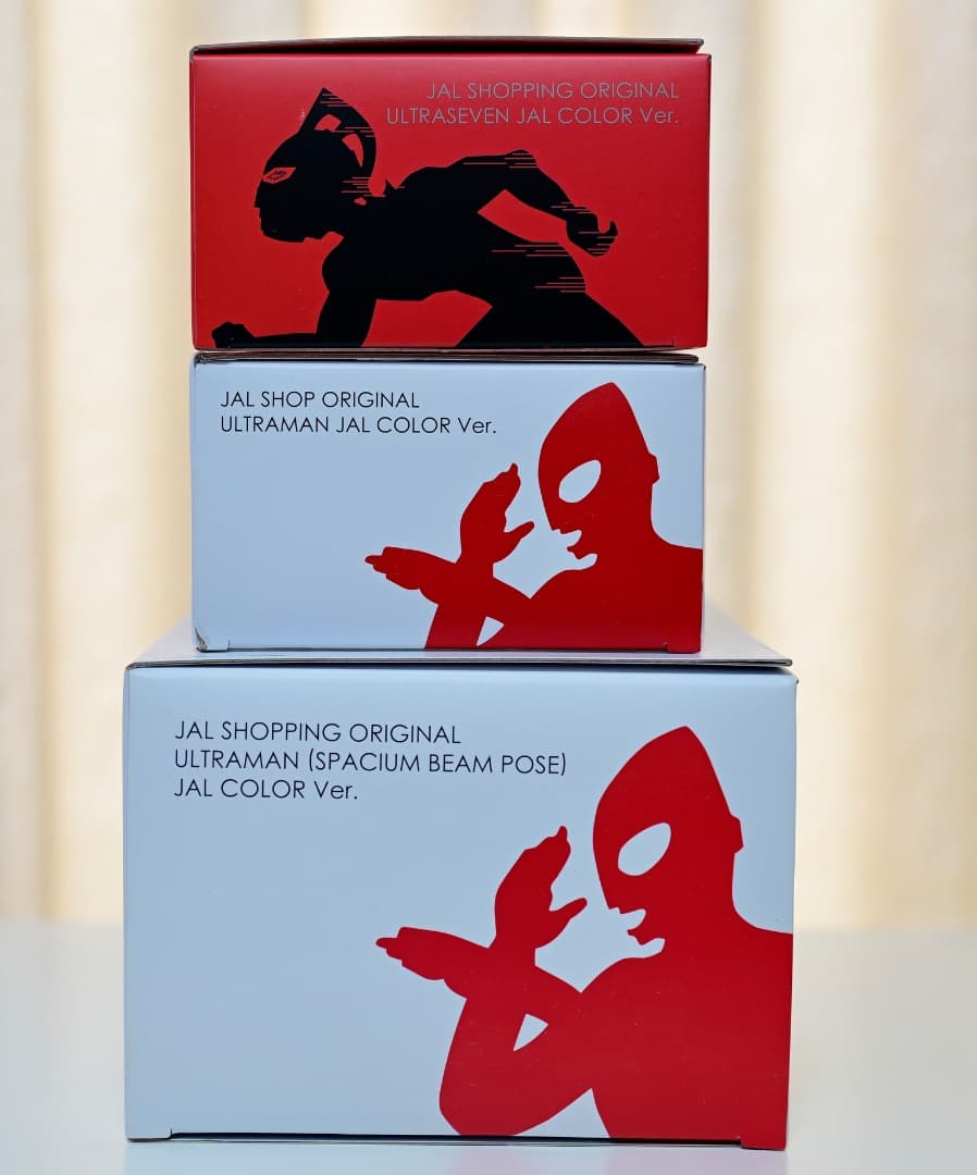 ウルトラマン・ウルトラセブン JAL SHOP COLOR Ver.３体一括売り