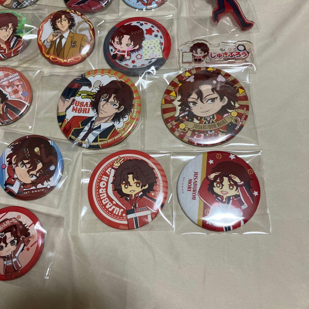 新テニスの王子様 テニプリ 毛利寿三郎 缶バッジ バッジ 缶マグネット 40点