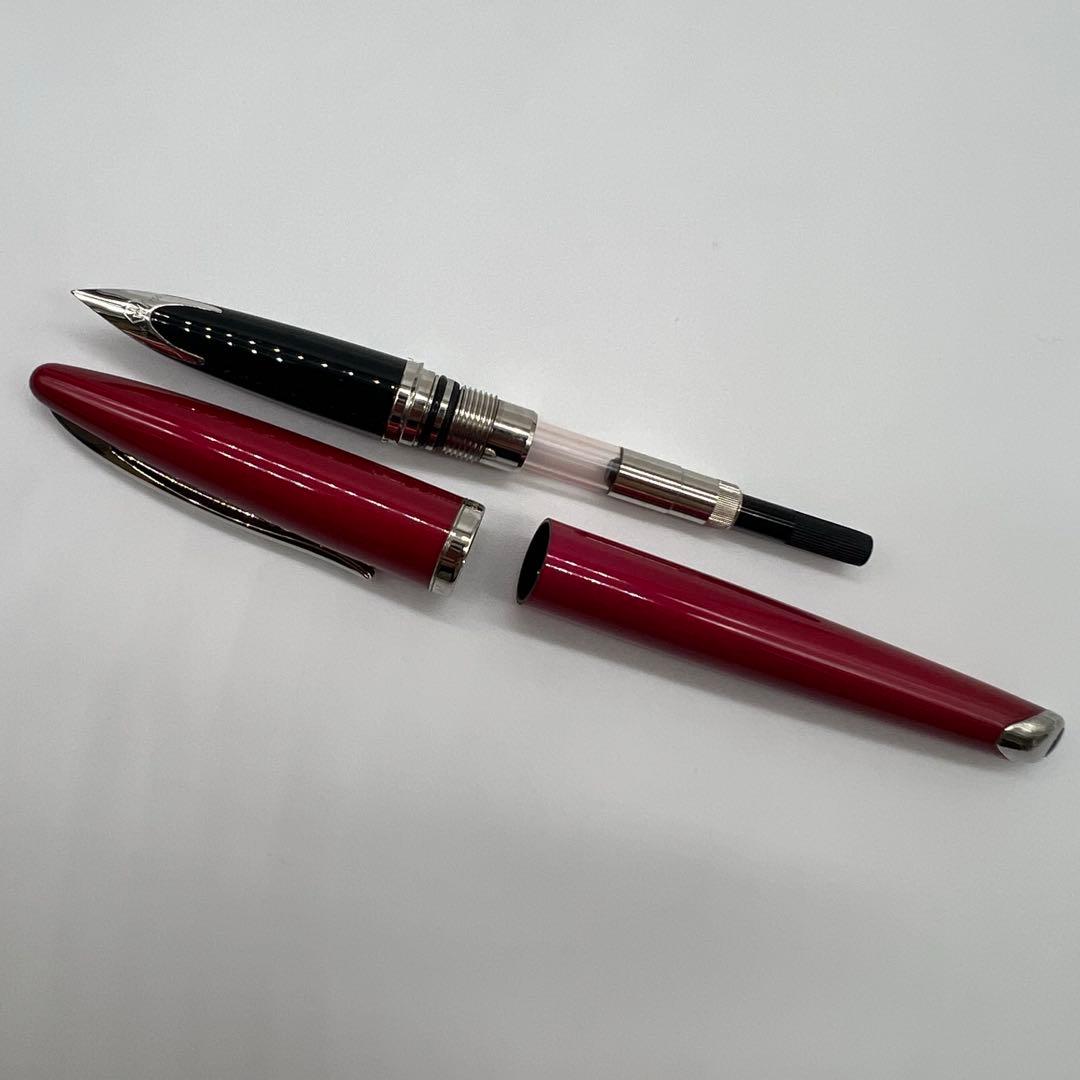 Waterman ウォーターマン　赤 万年筆　カレン