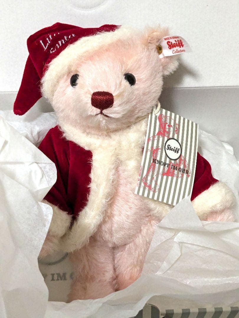 おまけ付♥️steiff 日本限定 シュタイフ テディベア リクリスマス　ギフト