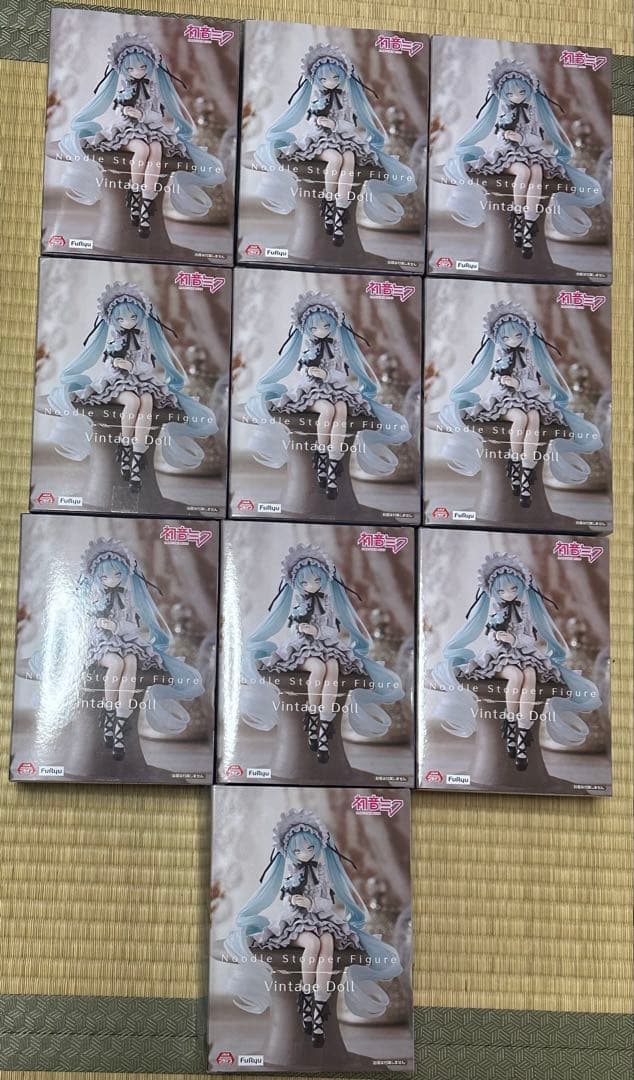 初音ミク ぬーどるストッパーフィギュア -ヴィンテージドール- 10個セット