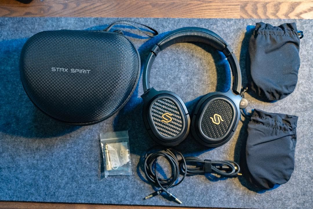 ワイヤレスヘッドホンEDIFIER STAX SPIRIT S3【付属品完備】