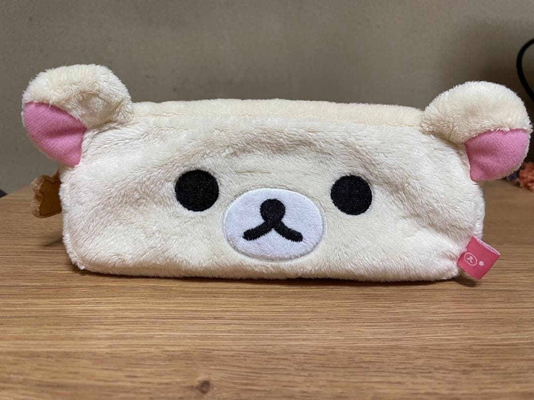 コリラックマペンケース　ポーチ　筆箱　マチあり　サンエックス　平成