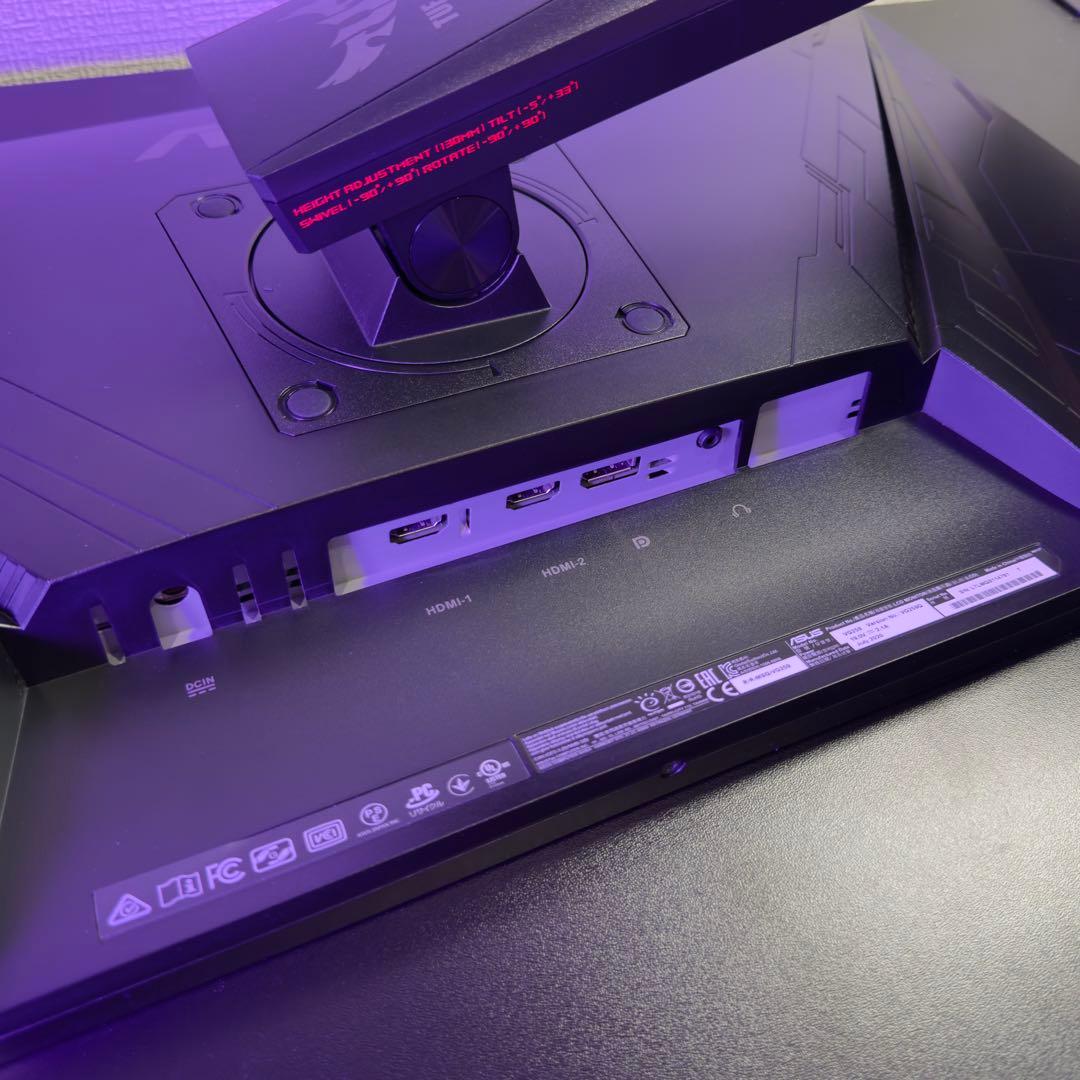 【美品】ASUS TUF Gaming VG259Q 144Hz IPS