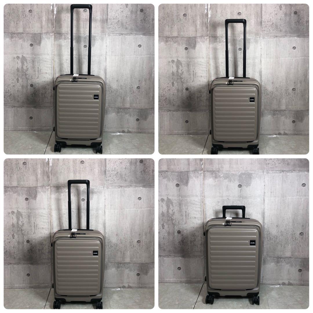 LOJEL　Cubo　スーツケース　グレー　S　機内持ち込み　TSAロック