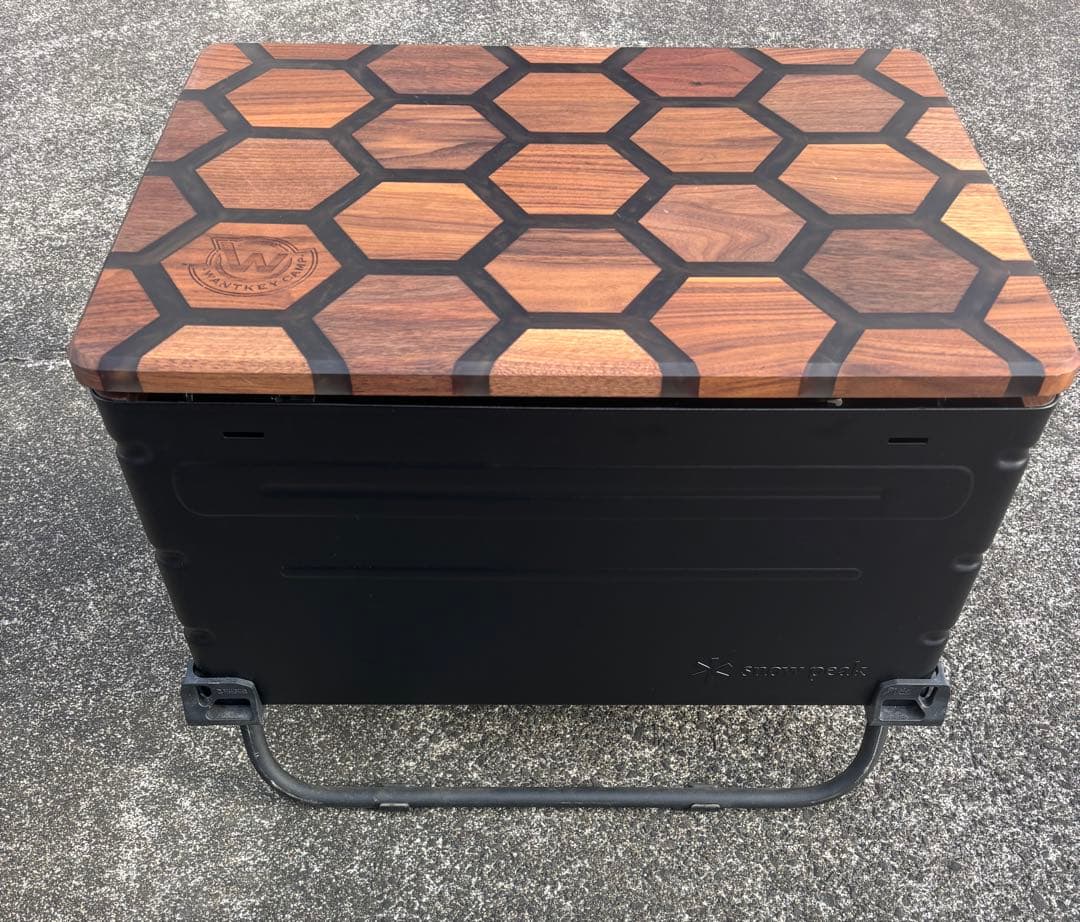 WANTKEYCAMP シェルコン50雪峰祭ブラック カスタム　ロックフィールド