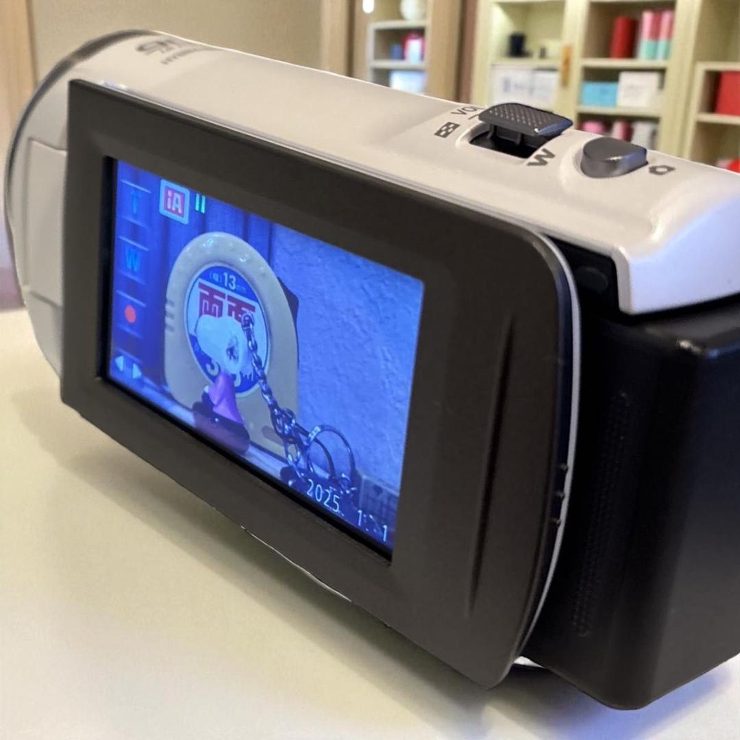 【超美品】Panasonic ビデオカメラ　HC-V360M ホワイト ケース付