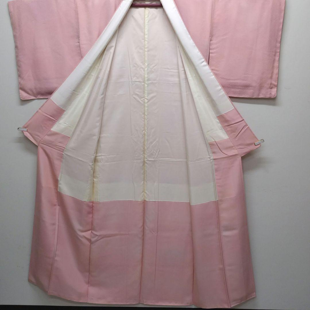 987　みはっちゃん　未使用品　作家もの　ピンク系色無地　4点フルセット