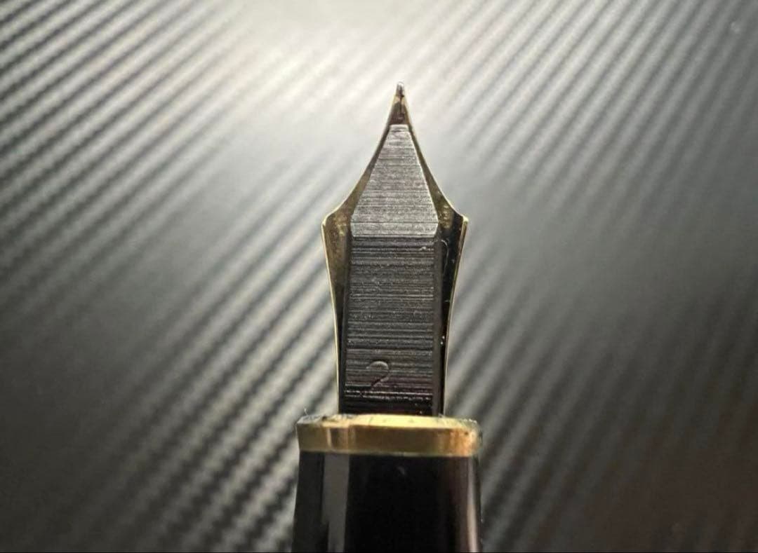 モンブラン 144 EF 全金 ブラック 万年筆 前期モデル