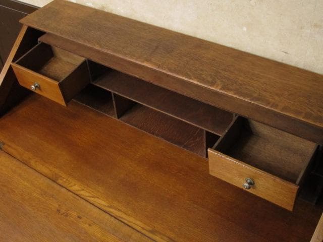 フランス アンティーク ルイ15世様式 彫刻 猫脚 ライティングビューロー