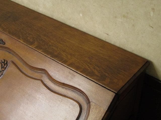 フランス アンティーク ルイ15世様式 彫刻 猫脚 ライティングビューロー