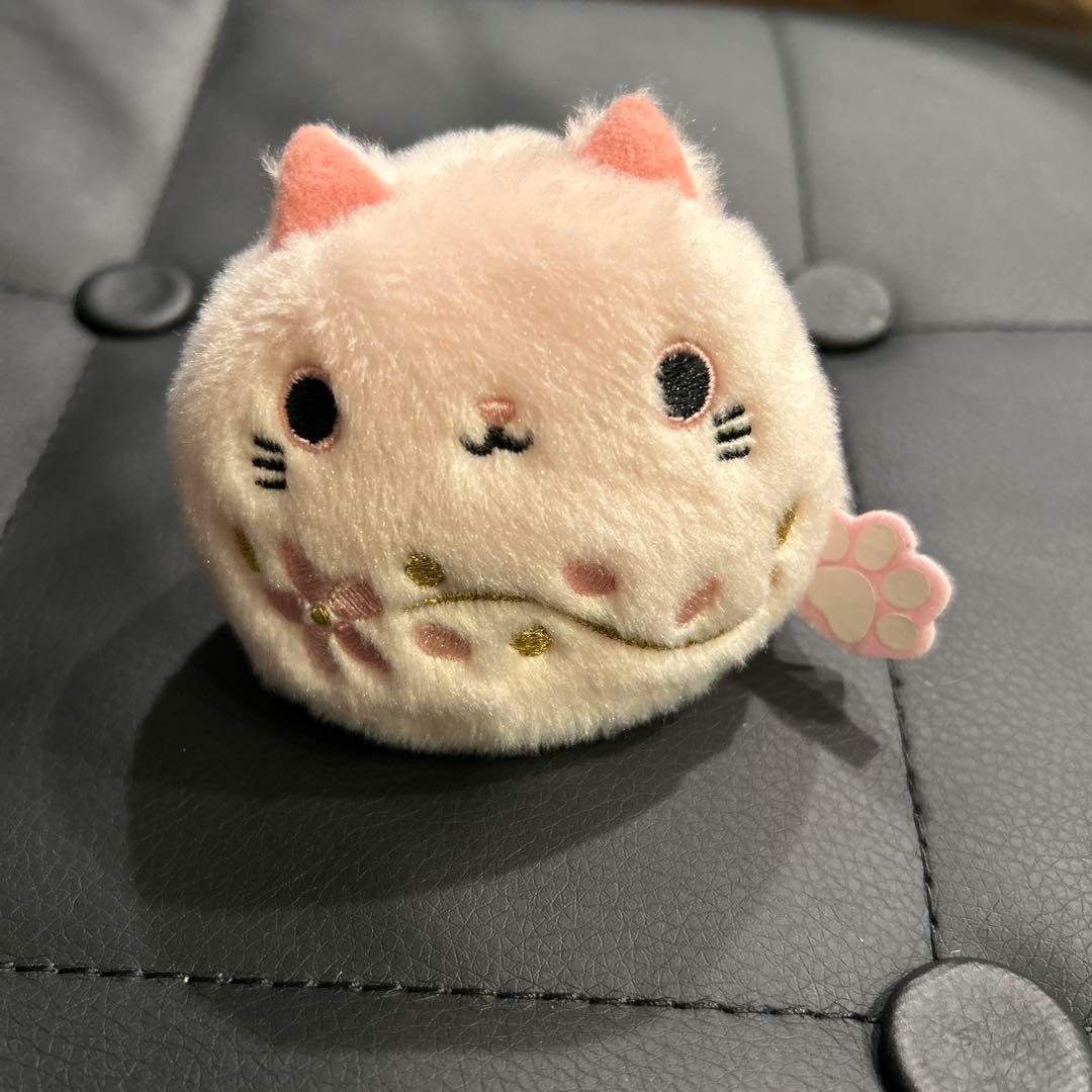 桜 ねこだんご みけさくら ぬいぐるみ 三英貿易