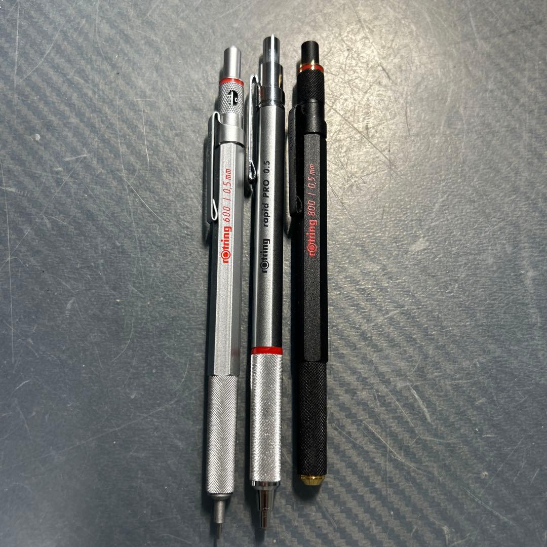 ボールペン、シャーペン、万年筆セット