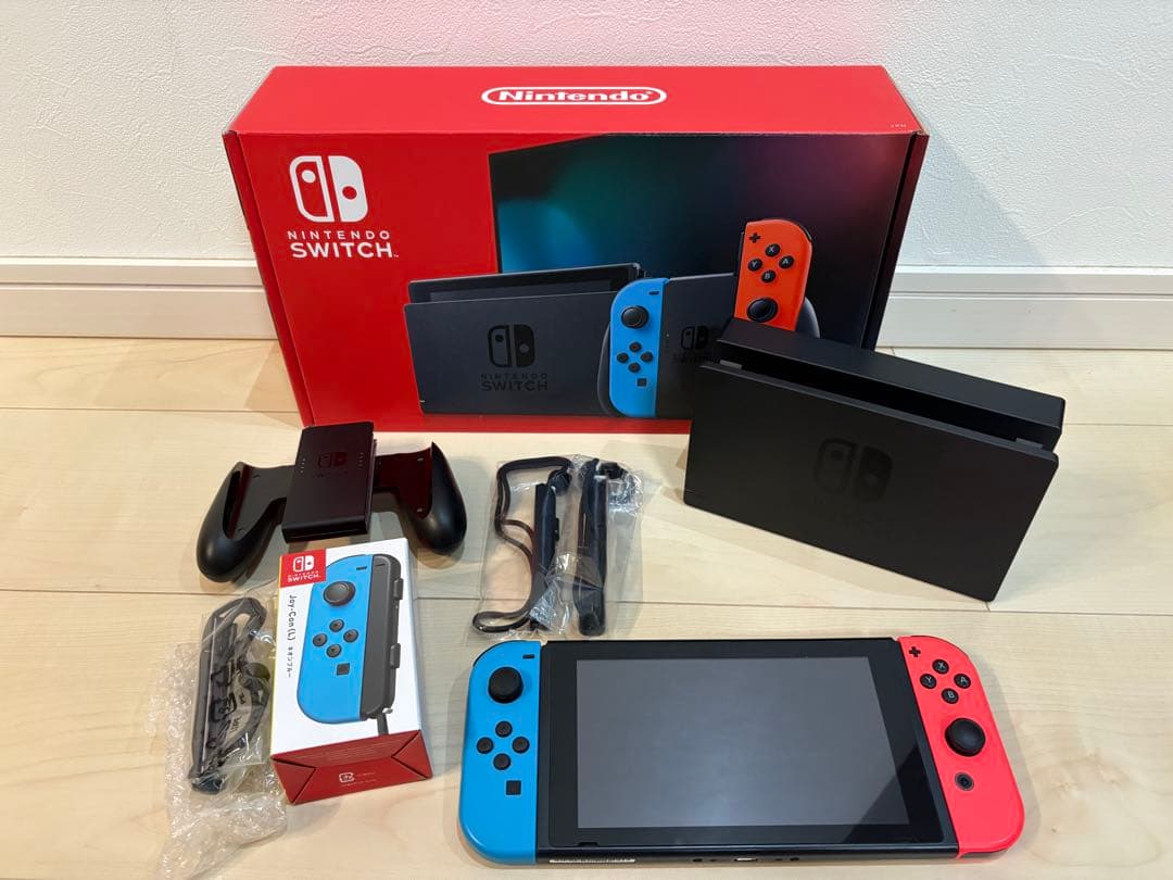 Nintendo Switch ネオンオレンジ・ブルー