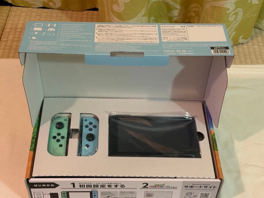 Nintendo Switch 本体 ホワイト/ミントグリーンどうぶつの森セット