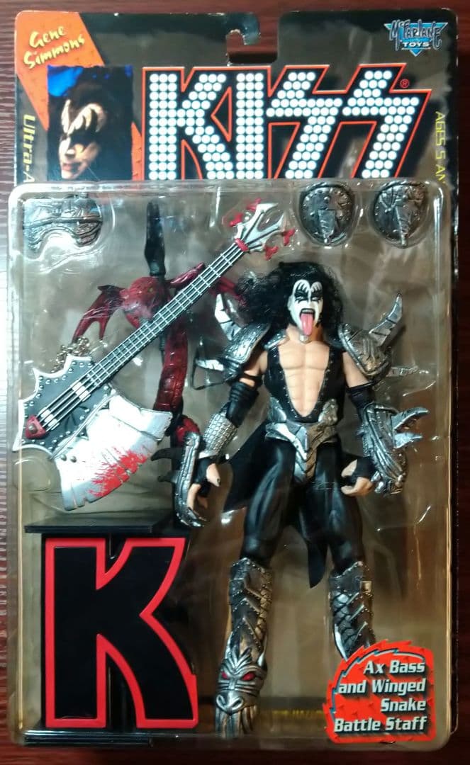 KISS ウルトラアクションフィギュア 4体セット 1997