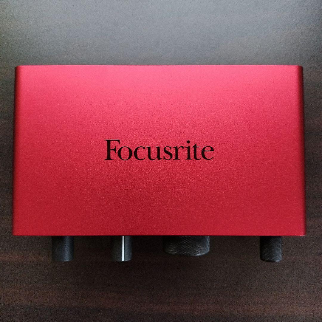 DTM・DAW Focusrite scarlett solo 4th Gen (gen4)