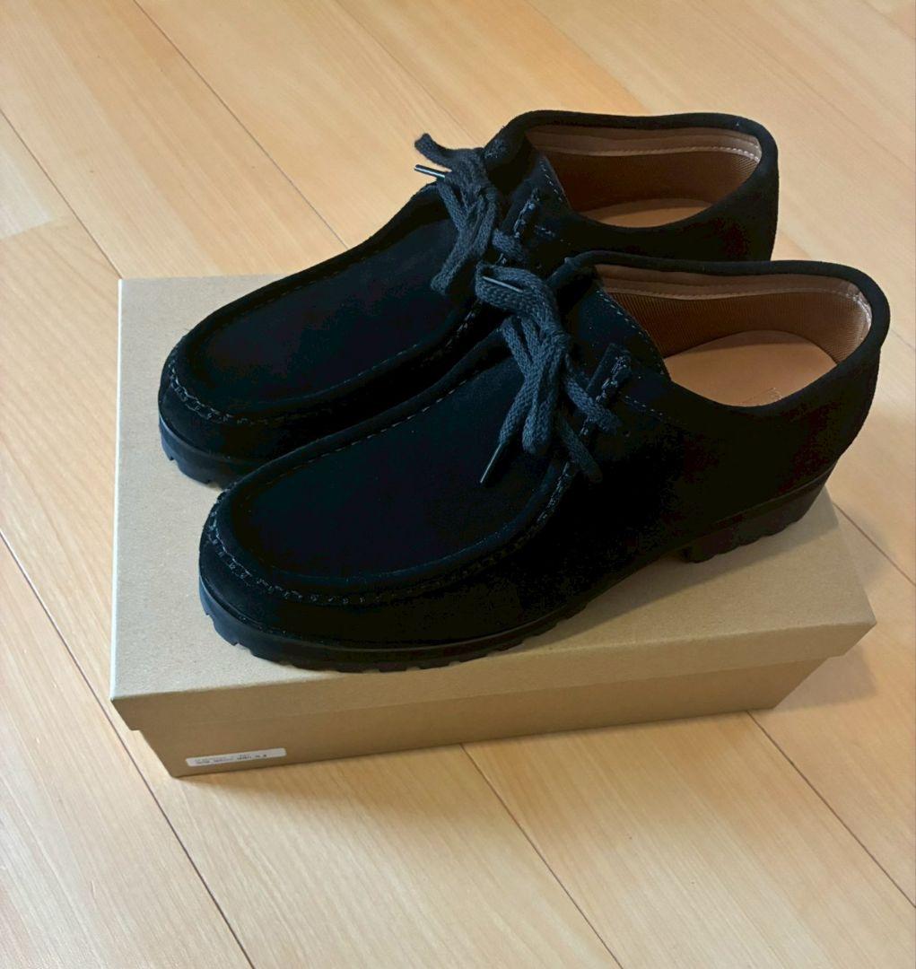 Shiun BLACK SUEDE MOCCASIN シウン M