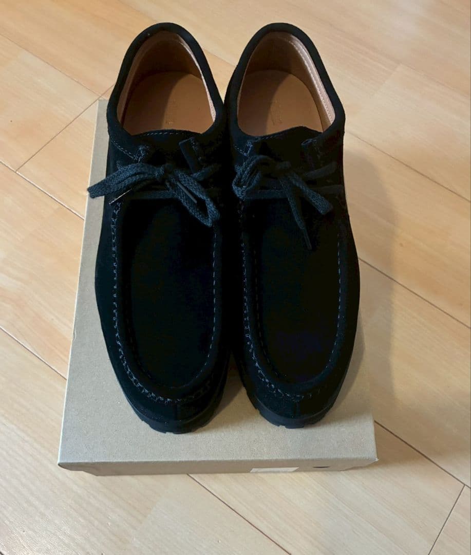 Shiun BLACK SUEDE MOCCASIN シウン M
