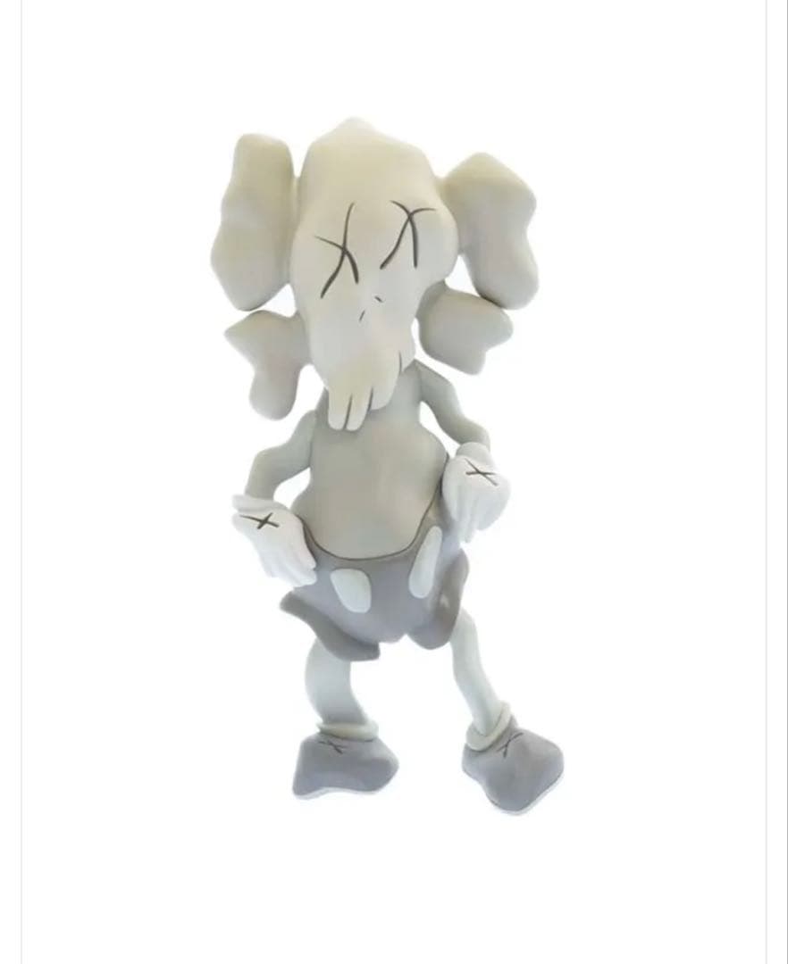 カウズ ロバート・ラザリー二 フィギュア グレー