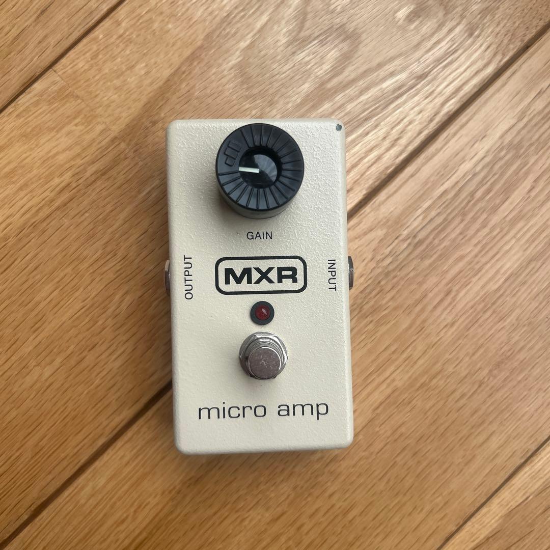 【動作確認済み】MXR micro amp M133 ギターエフェクター