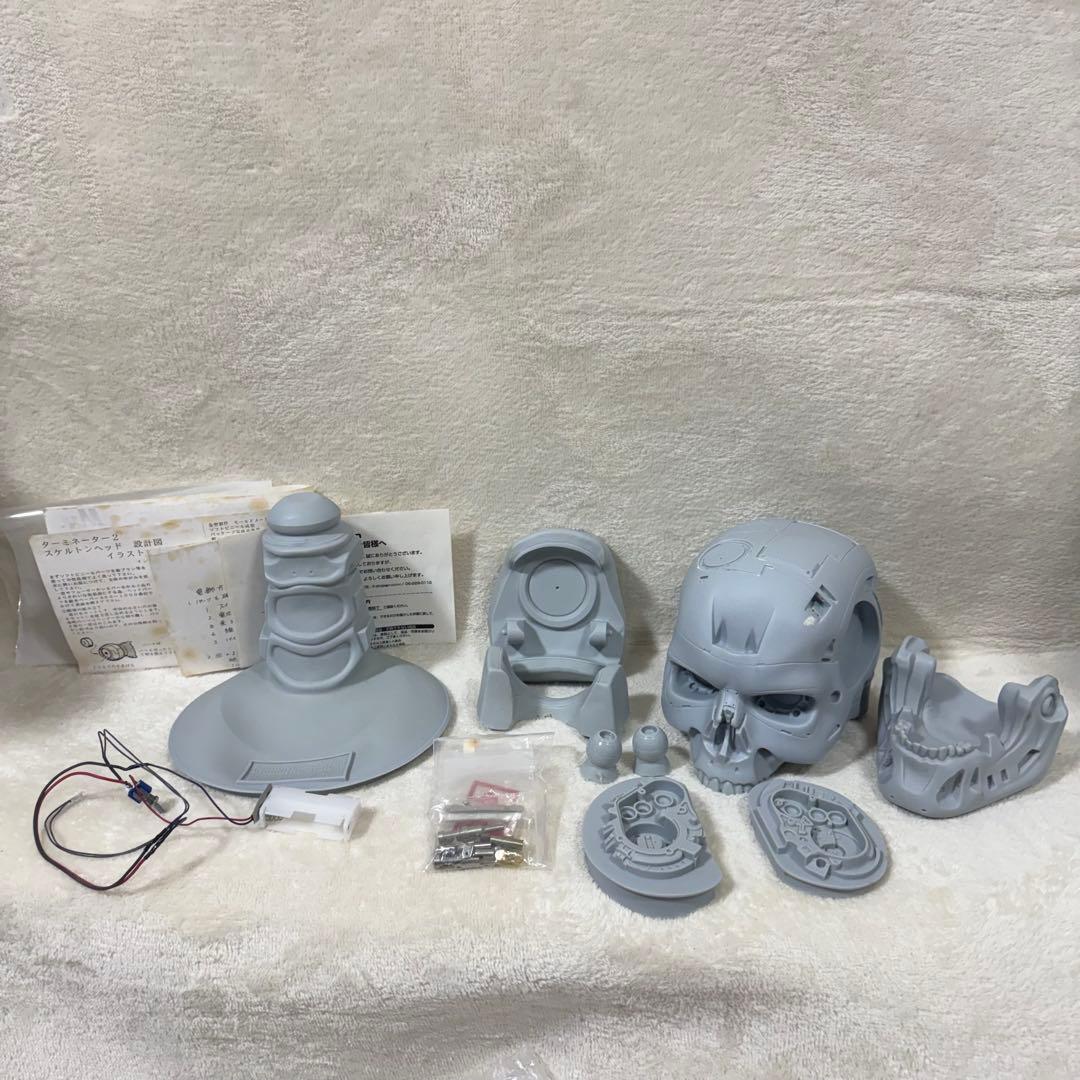 【新品】ターミネーター 1/1 スケルトンヘッド ソフビキット 当時物 希少品