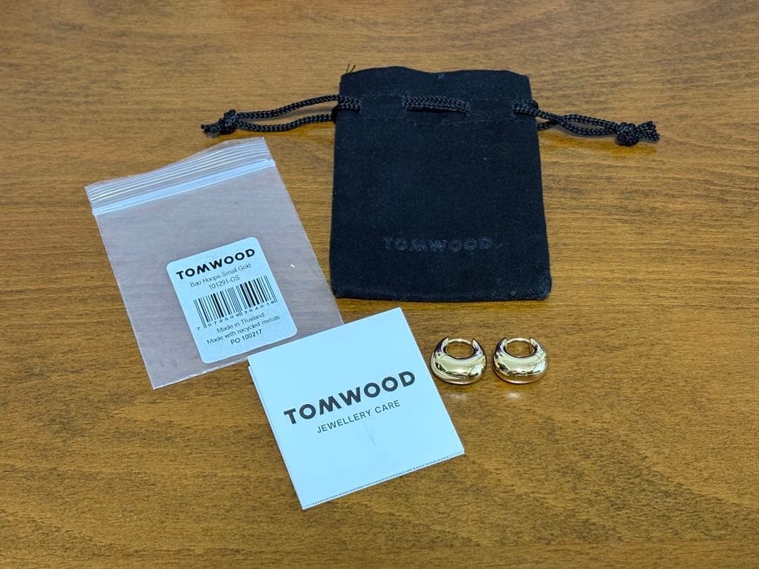TOMWOOD Bao Hoops Small Gold トムウッド　バオ