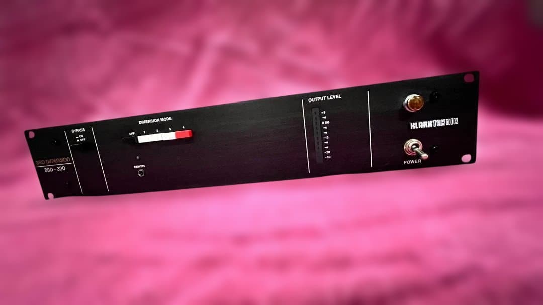 KLARK TEKNIK BBD-320 完動品 名機 アナログ3Dコーラス