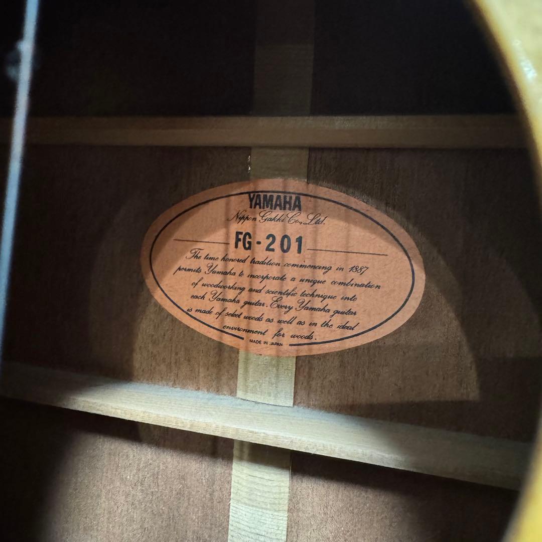【中古】YAMAHA ヤマハ アコースティックギター アコギ FG-201