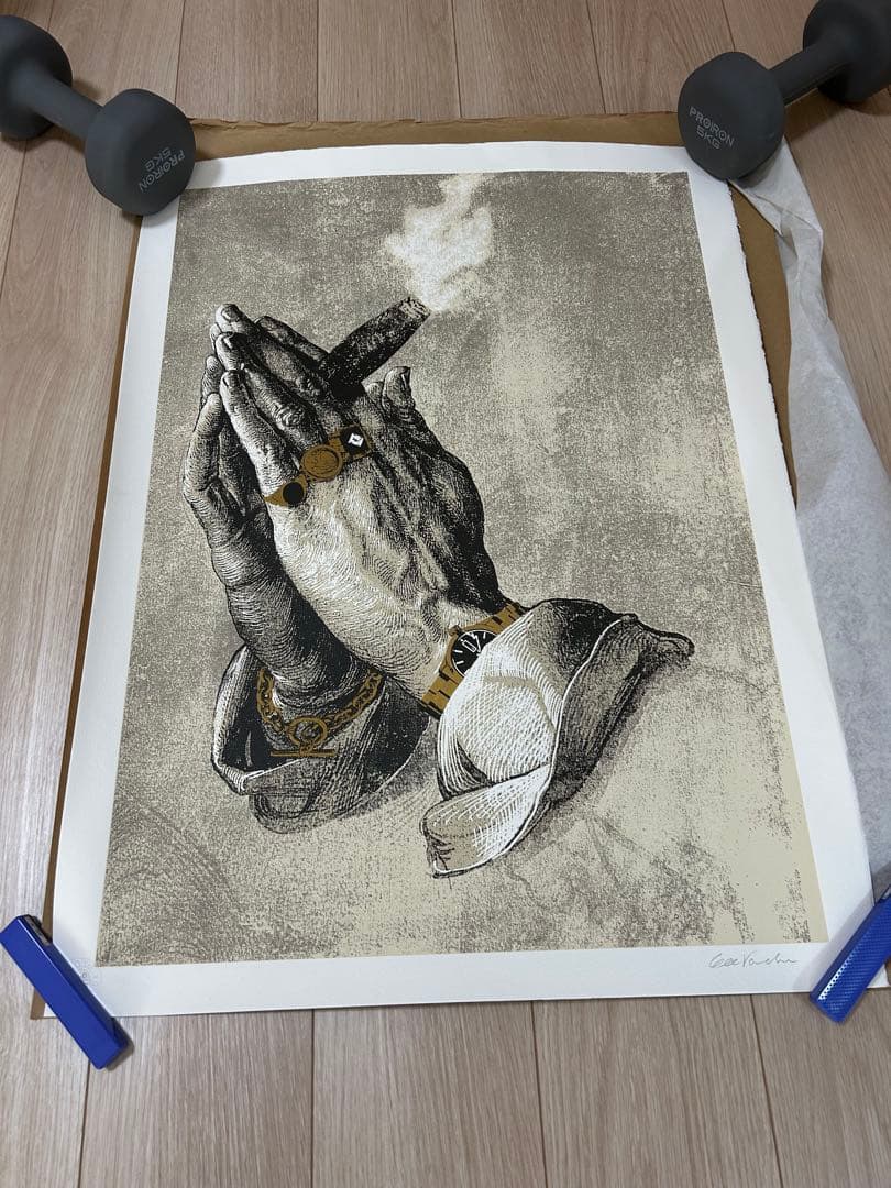 Gee Vaucher - Our Father, 2007 POWプリント